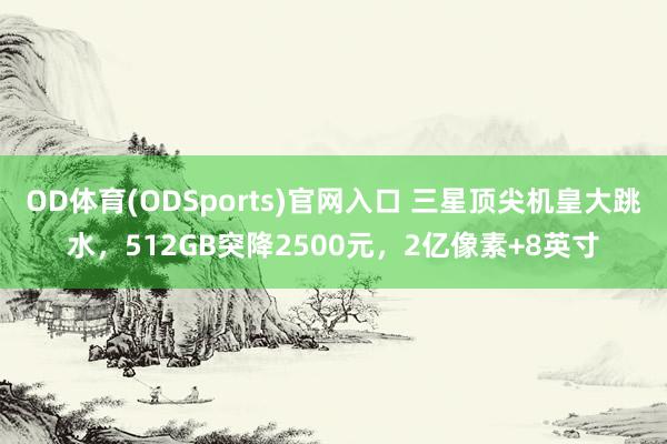 OD体育(ODSports)官网入口 三星顶尖机皇大跳水，512GB突降2500元，2亿像素+8英寸